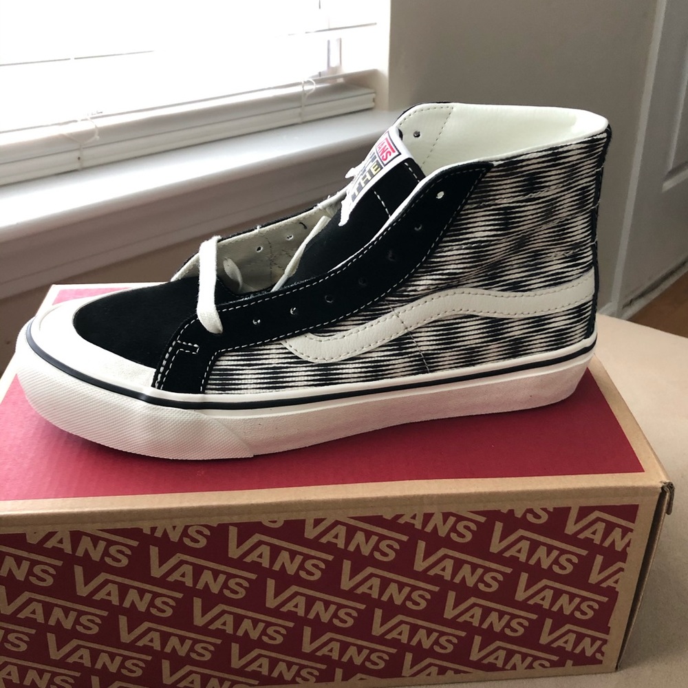Hemp Blur Checker Sk8-Hi 138 Decon
